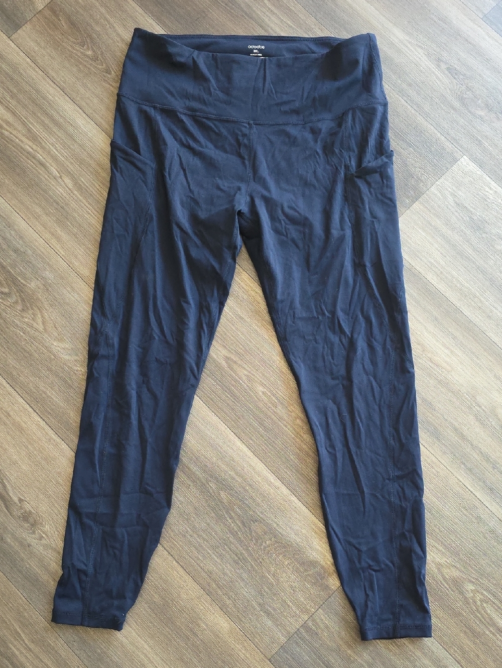 Ododos Blue High-Waist Leggings